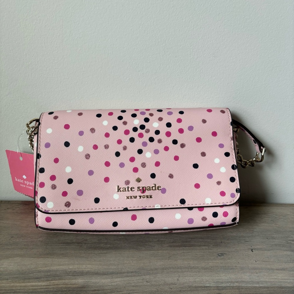 Kate Spade New York Staci Festive Confetti Crossbody Bag New‎ with Tag - Picture 13 of 13